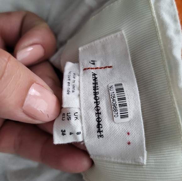 Anthropologoe Elegant Orange Midi Dress - Picture 9 of 9